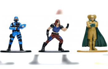 FIGURES Set 18 X G.i.joe Figures Nano Metalfigs, Various