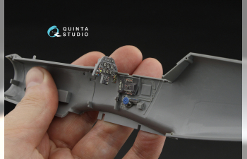 3D Декаль интерьера кабины Bf 109F2/F4 (Hasegawa)
