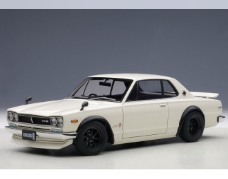 Nissan Skyline GT-R (KPGC10) tuned version (white)