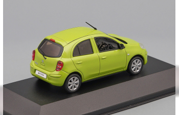 NISSAN March (2010), green