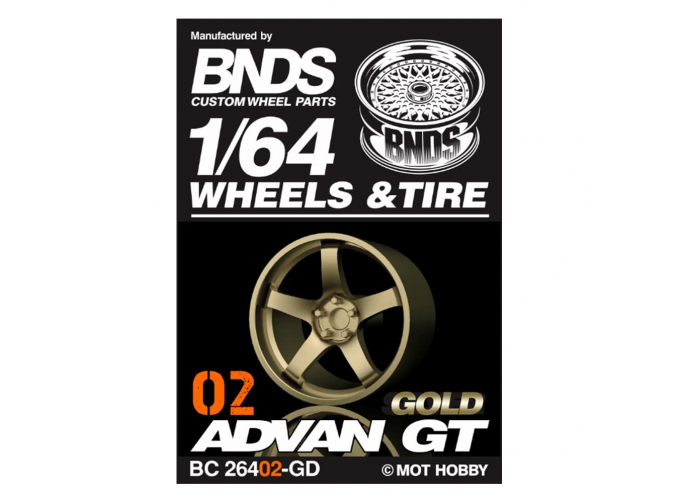 ABS Wheel & Rim set, gold