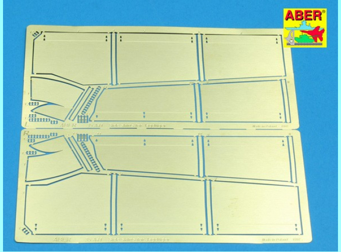 Фототравление Side skirts for Jagdtiger