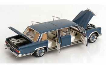 MERCEDES-BENZ 600 LWB W100 Pullman (1963-1981), blue