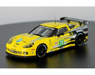 CHEVROLET Corvette C6 ZR1 #74 O.Garvin-J.Magnussen-R.Westbrook Le Mans (2011), yellow