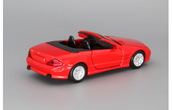 MERCEDES-BENZ SL500, red