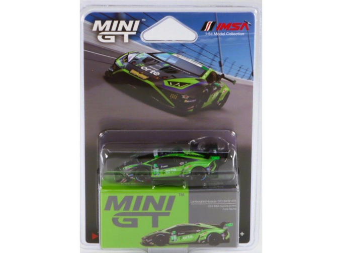 LAMBORGHINI Huracan GT3 EVO2 #78 (2024), green/black