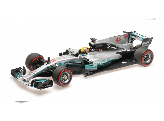 MERCEDES AMG PETRONAS TEAM F1 W08 EQ POWER+ HAMILTON MEXICAN GP 2017 WC