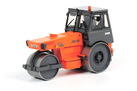 HAMM HW 90 Single truck, Premium Line 1:50, оранжевый с серым