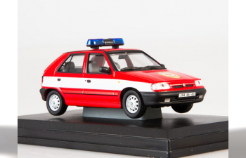 SKODA Felicia (1994) red / white