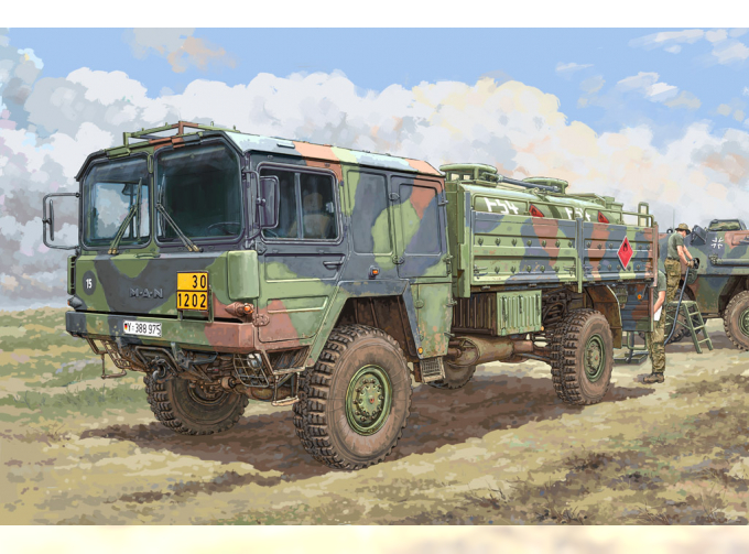 Сборная модель Немецкий грузовик MAN-5 LKW 5t mil glw Truck