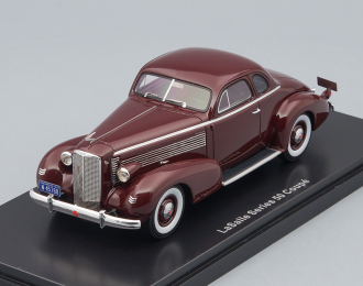 La SALLE Series 50 Coupe (1937), dark red