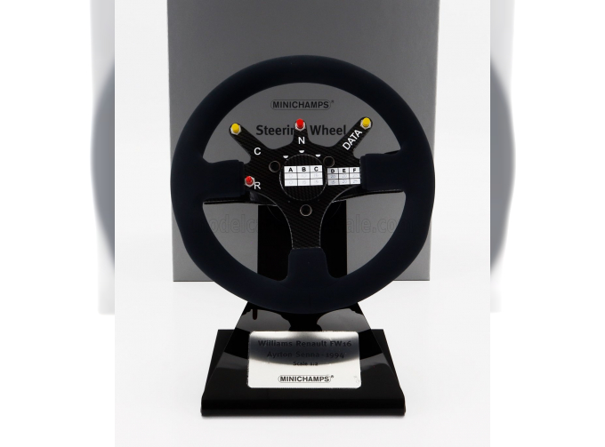 ACCESSORIES Steering Wheel - Volante F1 Williams Fw16 Team Rothmans Renault Season (1994) Ayrton Senna, Black