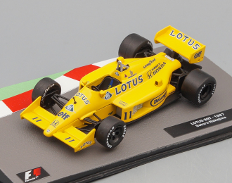 LOTUS F1 99t Honda Elf N11 Season (1987) Satoru Nakajima, Yellow