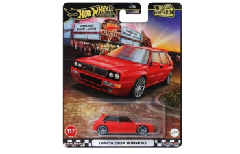 LANCIA Delta Integrale (1986), red