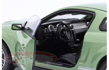 FORD Mustang Shelby GT500 (2007), lime green