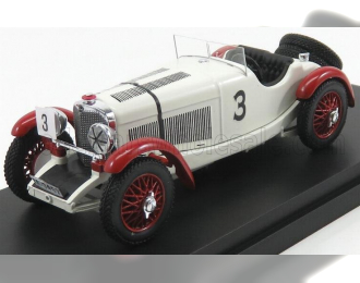 MERCEDES-BENZ Ssk №3 Winner Irish Gp (1930) R.caracciola, White Bordeaux