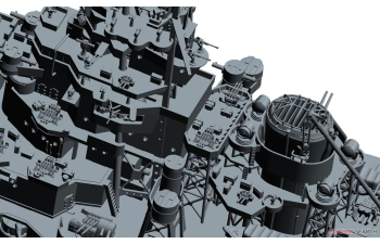 Сборная модель IJN Aircraft Battleship Haruna 1944 Sho Ichigo Operation, plastic modelkit