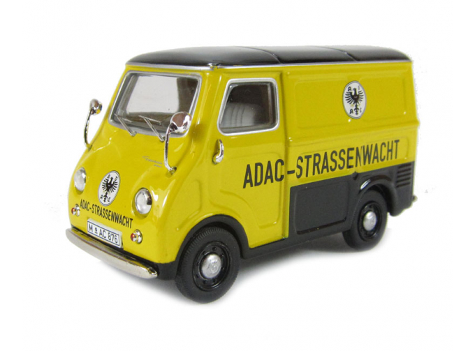 Goggomobil TL250 box van 'ADAC', yellow