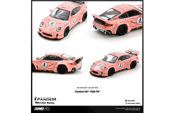 PORSCHE Pandem 997 *Pink pig*, pink