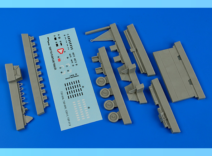 Набор дополнений Flightline trailer F-2A (steel platform)