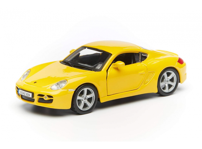 PORSCHE CAYMAN S, yellow