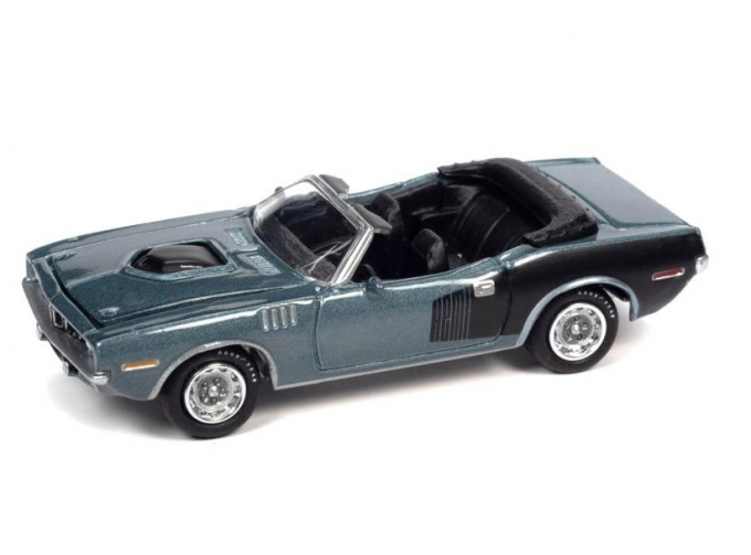 PLYMOUTH Barracuda Convertible (1971), dark blue/ black