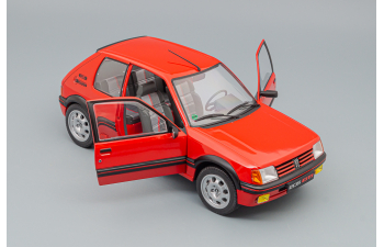 PEUGEOT 205 1.9 GTI (1988), red