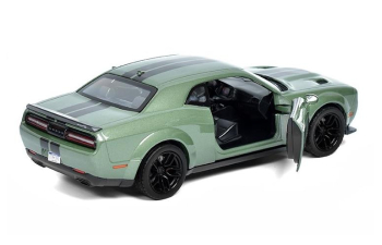 DODGE Challenger SRT Hellcat Widebody (2018), light green