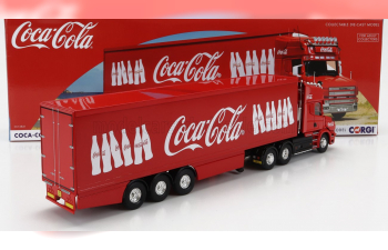 SCANIA T480 Truck Semi-frigo Coca-cola (1999), Red