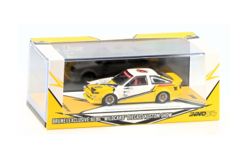 TOYOTA Sprinter Trueno AE86 (2024), yellow/white