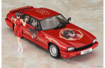 Сборная модель JAGUAR Xj-s Twr Sports With Haku Rinpha Figure