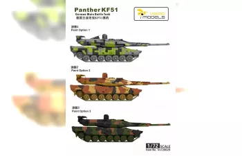 Сборная модель Panther KF51 German Main Battle Tank