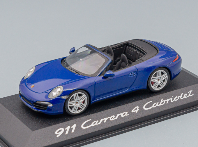 PORSCHE 911 Carrera 4 Cabriolet (991) aqua-blau-met.