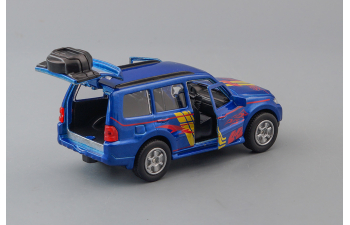 MITSUBISHI Pajero, blue