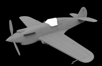 Сборная модель Curtiss P-40C(Hawk 81-A2) Fighter -AVG ’Flying Tigers’