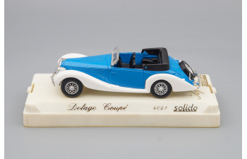 DELAGE Coupe de Ville, blue / white