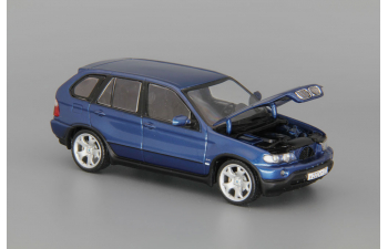 BMW X5 4.4i E53 (1999), blue