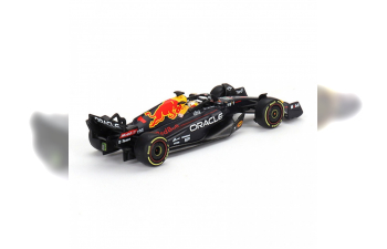 RED BULL F1 Rb18 Team Oracle Red Bull Racing №1 World Champion 3rd Monaco Gp (2022) Max Verstappen, Matt Blue Yellow Red