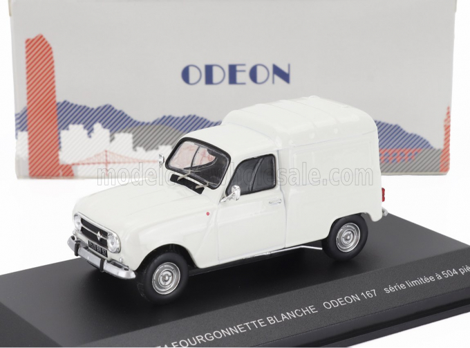 RENAULT R4 F4 Fourgonnette Van (1975), white