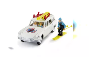 CITROEN DS Safari Corgi Ski Club (1963), white