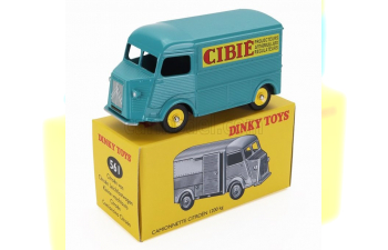 CITROEN Set L'indispensable Citroen 2x H-type 1200kg Van Cibie (1955) - Coffret Box, Silver Blue