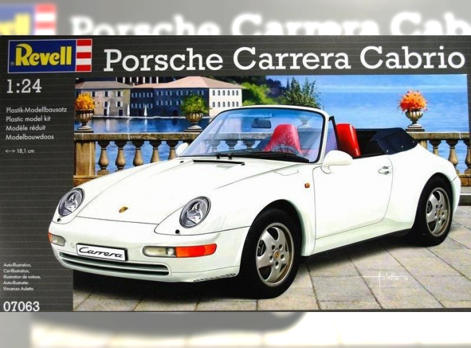 Сборная модель Легковой автомобиль Porsche Carrera Cabrio