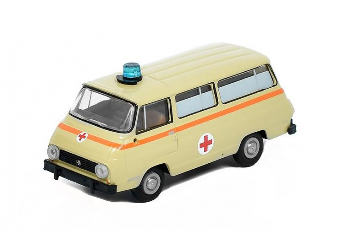 SKODA 1203 Ambulance 2. Version (1969), beige