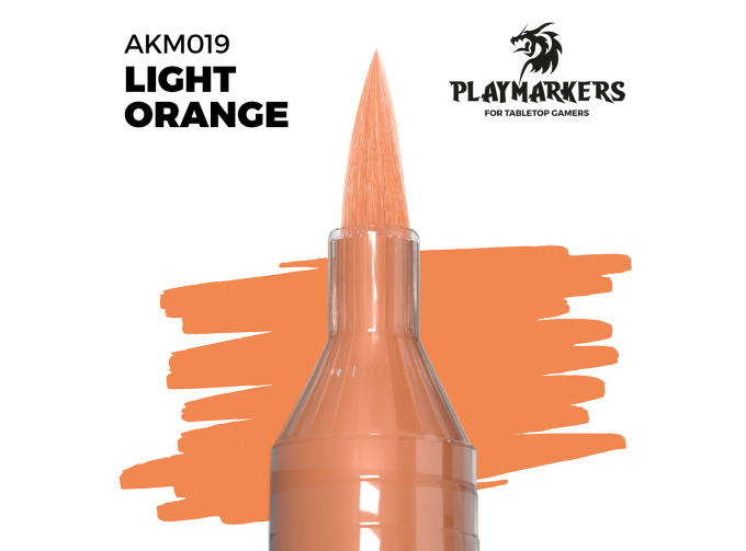 Маркер акриловый PLAYMARKER - Светло-оранжевый / LIGHT ORANGE – PLAYMARKER