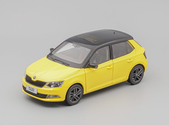 SKODA Fabia (2015), yellow