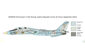 Сборная модель Самолет F-14A Tomcat