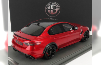 ALFA ROMEO Giulia Gta (2020) - Con Vetrina - With Showcase, Rosso Gta - Red Met