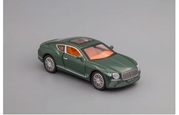 BENTLEY Continental GT 2021, зелёный