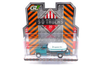 CHEVROLET C-60 Propane Truck *S.D. Trucks Series 20* (1982), white / green