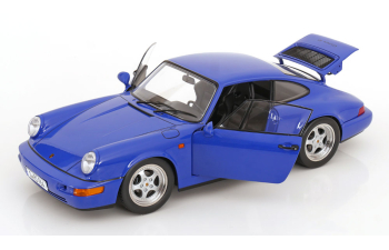 PORSCHE 911 (964) RS with Speedline rims (1992), blue